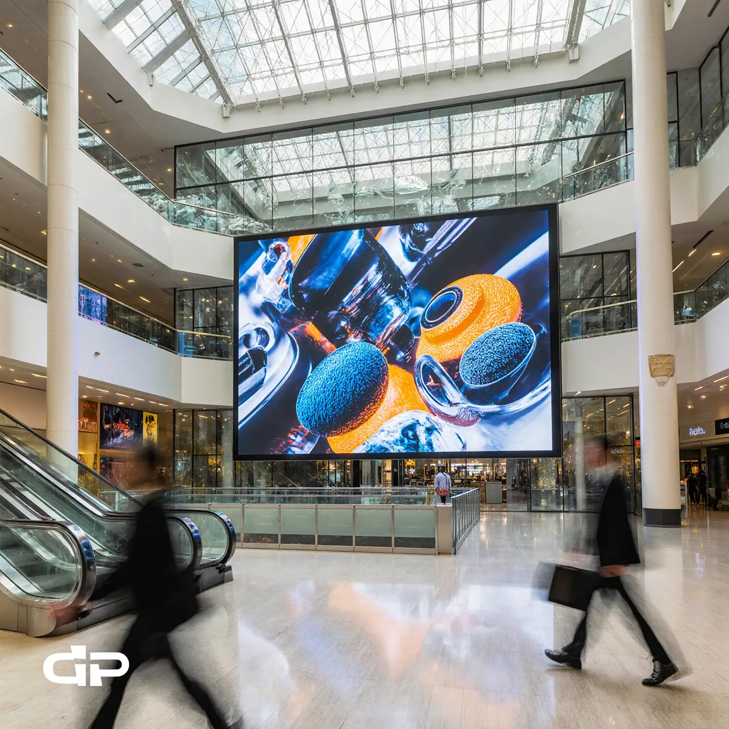 Рекламный LED-экран для ТРЦ в Новосибирске