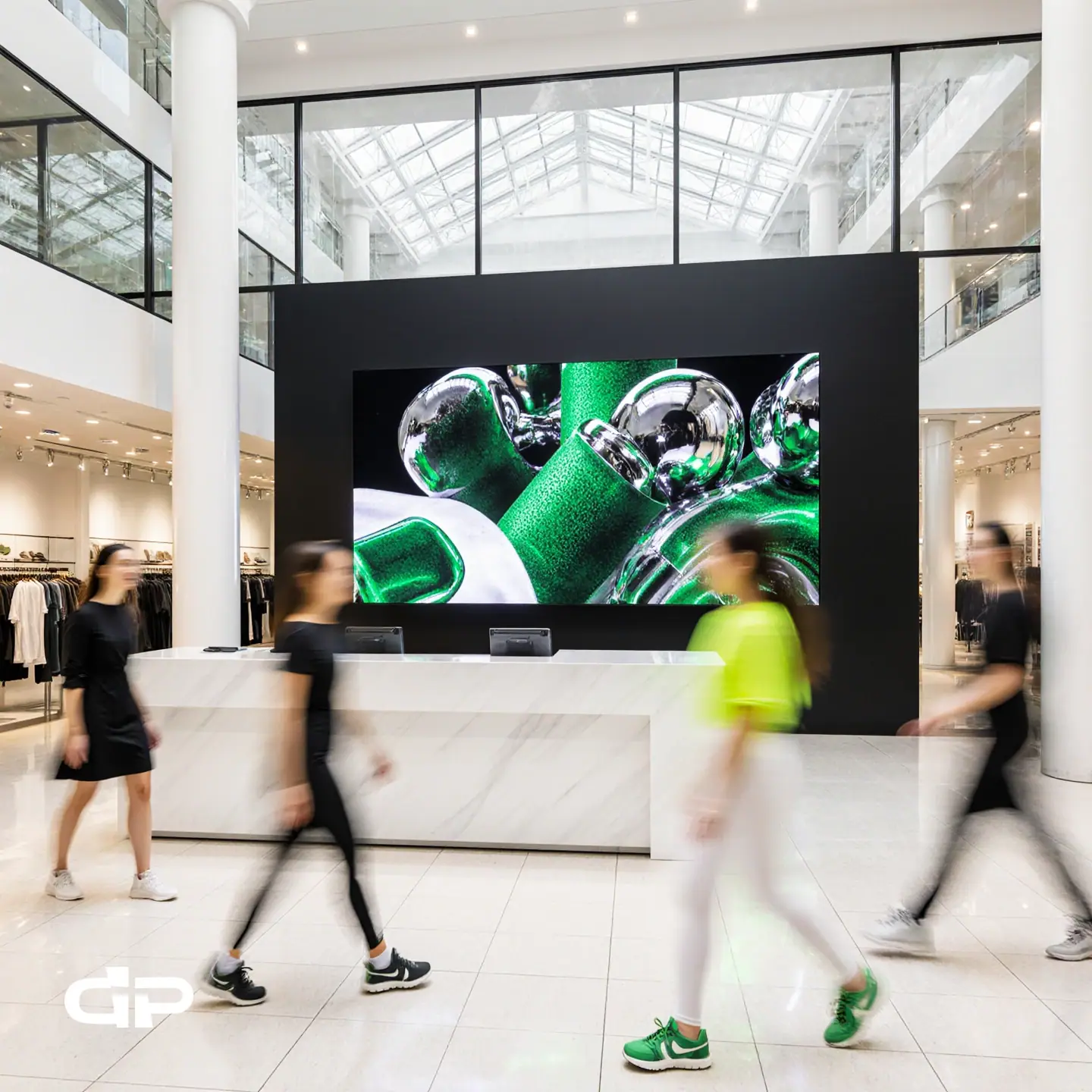 LED-экран для магазина спортивной одежды в Москве
